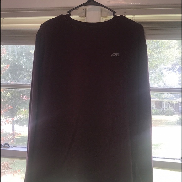 Burgundy Vans Sweater - Picture 2 of 2